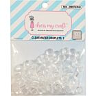 Dress My Craft Water Droplet Embellishments 100/Pkg #3 8mm
