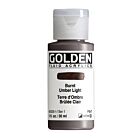 Golden Fluid - acrylverf - flacon 30ml - serie 1 - omber gebrand licht