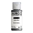 Golden Fluid - acrylverf - flacon 30ml - serie 1 - koolstofzwart