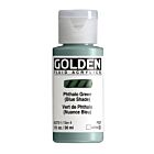 Golden Fluid - acrylverf - flacon 30ml - serie 4 - phtalogroen blauwachtig