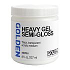 Golden Heavy Gel - gel medium - gesatineerd - pot 236ml