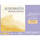 Fabriano Artistico extra white cold pressed 23 x 30,5 LL 300 gr/m² blok 20 vel