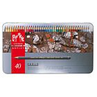 CARAN D'ACHE PABLO KLEURPOTDEN METALEN DOOS 40 kleurpotloden