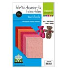 Vilt lapjes 1mm A4 5x2 stuks kit 5