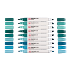 Talens Pantone marker set x9 Blue Green