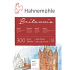 Hahn aquarelblok Britannia Matt 300grs 24x32 cm