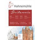 Hahn aquarelblok Britannia Matt 300grs 17x24 cm