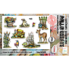 Aall & Create #1116 - A6 Stamp Set - Team Furballs