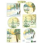 Marianne Design Knipvel Tiny Winter wood