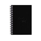 Rhodia T Aqua Gr SATINE 300g ringband A6 portret- Zwart