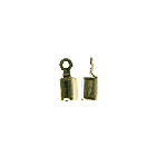 Eindkap goud voor ler. vet.7MMX6MM