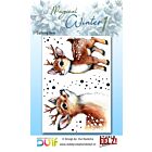 Studio EELZ Clear Stamps  Magical Winter 1 Dashing Deer