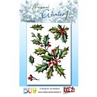 Studio EELZ Clear Stamps  Magical Winter 1 Holiday Holly