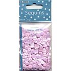 Pailletten facon AB kleur baby roze 6 mm 10 GR 