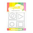 Waffle Flower Postage Collage A7 Die