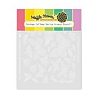 Waffle Flower Postage Collage Spring Breeze Stencil