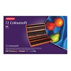 Houten kist 72 Derwent Coloursoft potloden
