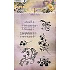 JMA Clear Stamp Hopeful swirls Growing & Blooming nr.836