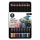 SL Pencils 12 Colors with metallic finish Essentials nr.02