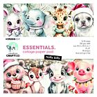 CCL Collage Paper Pad Holly jolly Essentials nr.368