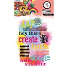 ABM Clear Stamp Bold words Art by Marlene nr.867