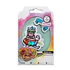 ABM Cling Rubber Stamp Beach bum Art by Marlene nr.869