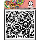 ABM Mask Deco waves Art by Marlene nr.357