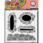 ABM Mask Doodles of doodles Art by Marlene nr.358