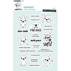 CCL Clear stamps Merry woofmass Friendz nr. 874