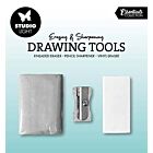 SL Drawing Tools Kneaded & vinyl eraser, sharpener Essentials nr. 01