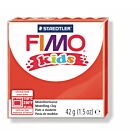 Fimo kids boetseerklei 42g rood