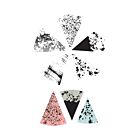 A5 Clear Stamps 5PK w/6PK Framelits  Build-a-Burst | Painterly by 49 and Market  (666805)