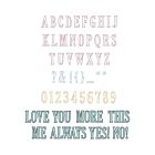 A5 Clear Stamps 52PK w/8PK Framelits  Fine Line Alpha 01 by 49 and Market (666807)