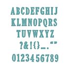 Framelits 45PK Die Set  Fine Line Alpha 02 by 49 and Market (666808)