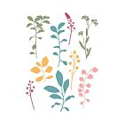A5 Clear Stamps Set 9PK Fine Stems 01 by 49 and Market (666809)