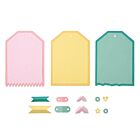 Thinlits 17PK Die Set Snap and Swap Large Tags by 49 and Market (666826)