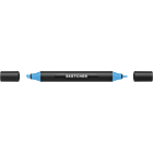 Molotow - Sketcher Brush + Chisel Crystal Blue Dark B235