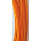 Chenille orange 6mm x 30cm 20st