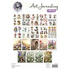 Art Journaling Set A4 nr 2 - Voorjaar