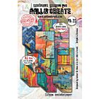 AALL & Create Timber Tints A5 Design Paper Bright & Broken (AALL-PA-023)