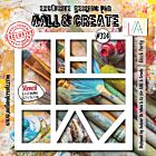 AALL & Create Stencil 6x6 inch Block Party