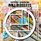 AALL & Create Stencil 6x6 inch Twirl Pop