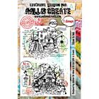 AALL & Create Whimsy Dwellings A6 Stamp Set Stone & Ink (AALL-TP-1255)