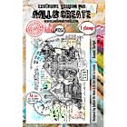 AALL & Create Whimsy Dwellings A6 Stamp Set Scenic Script (AALL-TP-1257)