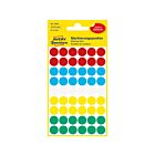 Avery etiket Zweckform 12mm rond blister a 270 etiketjes assorti