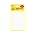 Avery etiket Zweckform 12mm rond 5 vel a 54 etiketjes wit