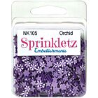 Buttons Galore Sprinkletz Embellishments 12g Orchid