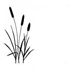 Lavinia Stamps Bulrushes LAV003
