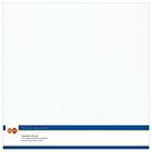 Linen Cardstock 30,5x30,5 cm White (10pcs)
