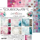 Craft O'Clock SOULFLOWERS - paper set 20,3x20,3cm - BASIC 